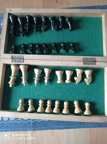 Altes schachspiel - altes,