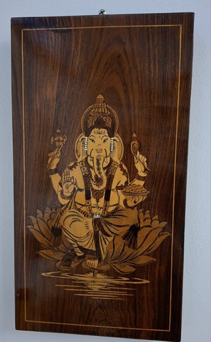 Intarsienbild indien - intarsienbild,