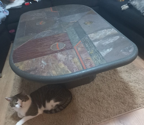 Couchtisch oval