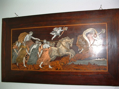 Barock bild einlegearbeiten - bild,