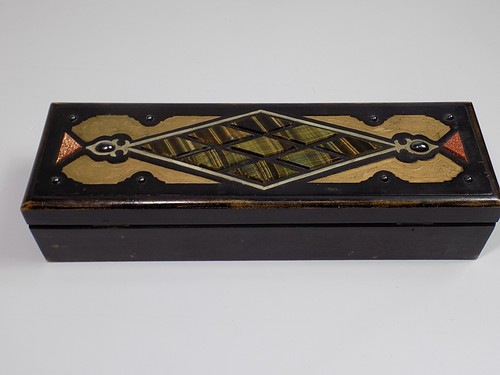 Vintage jugendstil holz - vintage,