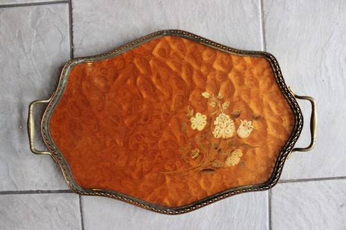 Vintage italienisches tablett - vintage,