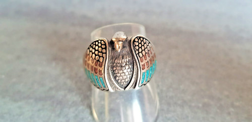 Großer silber ring adler - silber, ring-adler